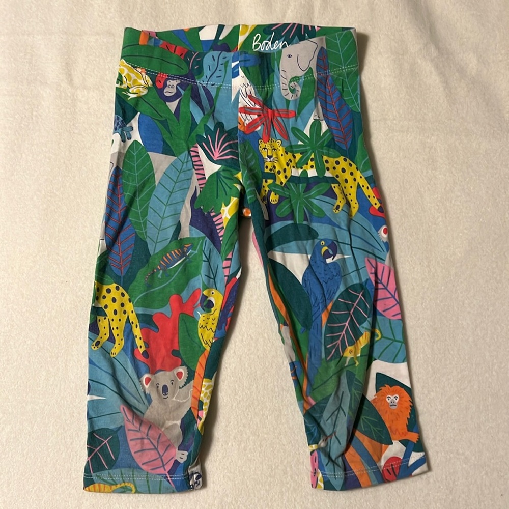 Boden Jungle themed leggings